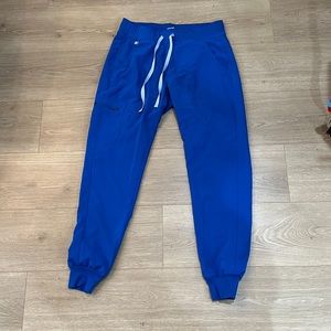 Royal blue figs Zamora jogger pants